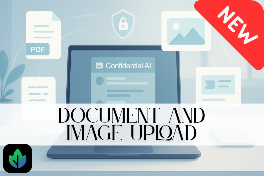 Unlock New Possibilities: Confidential Document and Image Upload in Maple AI